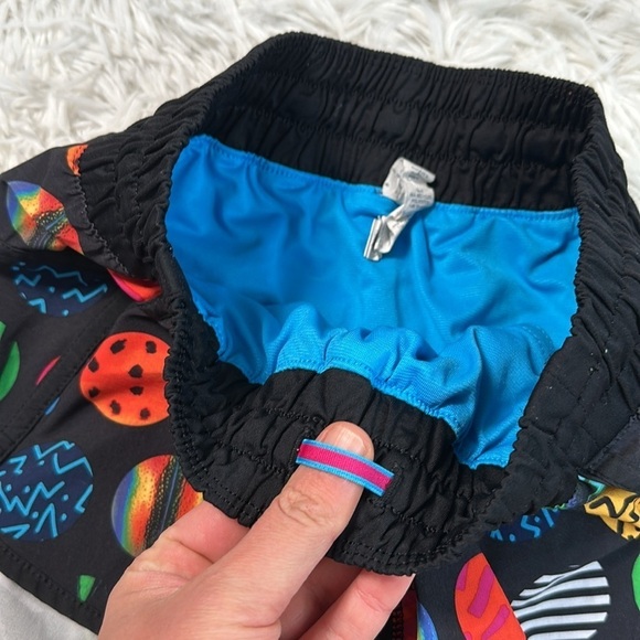 Lululemon Tracker Short III 2015 Seawheeze - PKAB / Black - Picture 2 of 8